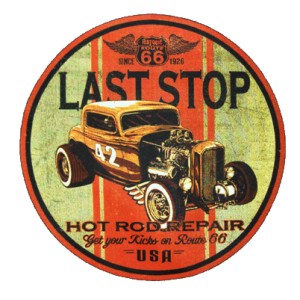 Sweat zippé last stop hot rod