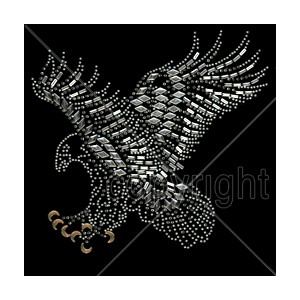 Débardeur strass eagle