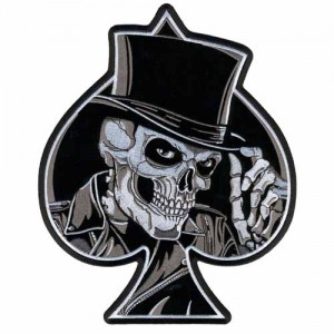 Patch, top hat skull