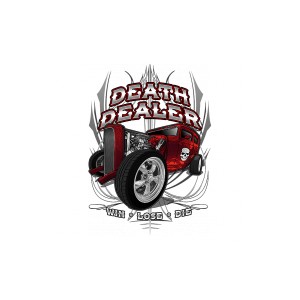 T shirt death dealer hot rod