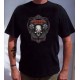 T shirt hardcorebiker skull