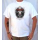 T shirt hardcorebiker skull