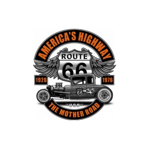 Sweat route 66 hot rod