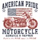 Sweat zippé american pride hot rod