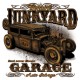 Sweat à capuche junk yard garage rust never sleeps