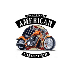 Sweat à capuche american chopper