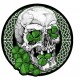Patch, irish skull