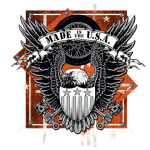 Sweat made usa eagle