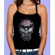 Débardeur evil sugar skull studs