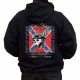 Sweat à capuche rebel rider old school 100 percent road ready skull pilot