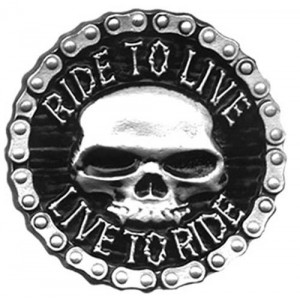 Boucle de ceinture ride to live