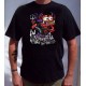 T shirt red monster purple hot rod