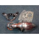 Filtre a air Spike chrome pour harley, model carburateur