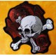 Patch skull and roses