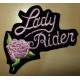 Patch, lady rider pink.