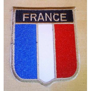 Patch, drapeaux Français liseret
