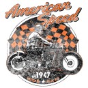 T shirt american speed