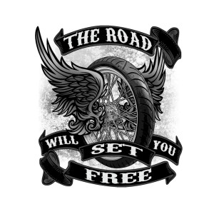T shirt the road free