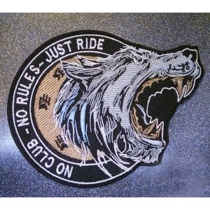 Patch no club, no rules, just ride