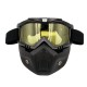Face masque anti poussières kit complet avec lunette