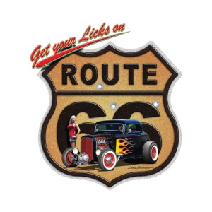 Sweat route 66 hot rod