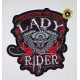 Patch, Lady Rider Freedom, roses rouge