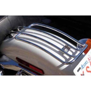 Porte bagages chrome pour harley, occasion client