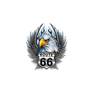 T shirt eagle road 66