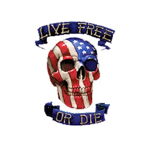 Débardeur live free or die