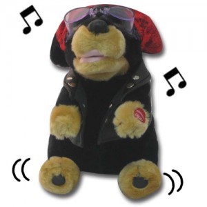 Singing Biker Dog.